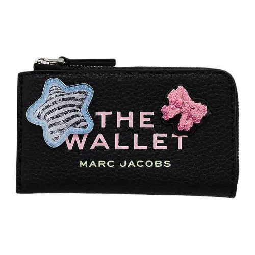 MARC JACOBS Leather Wallet Unisex Black