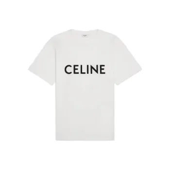 CELINE Loose T SHIRT In Cotton Jersey