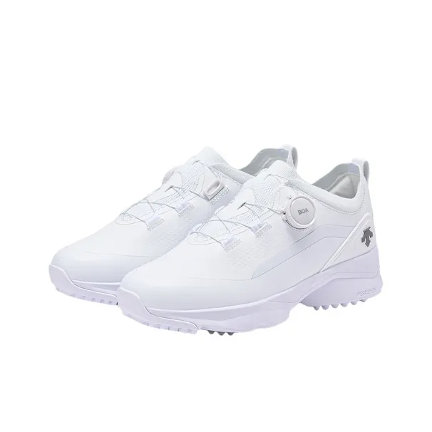 DESCENTE GOLF Low Top Casual Shoes Women's White-1