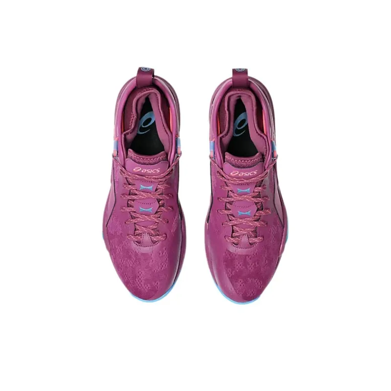 Asics Nova Surge 2 Mid Top Basketball Shoes Men's Fuchsia-3