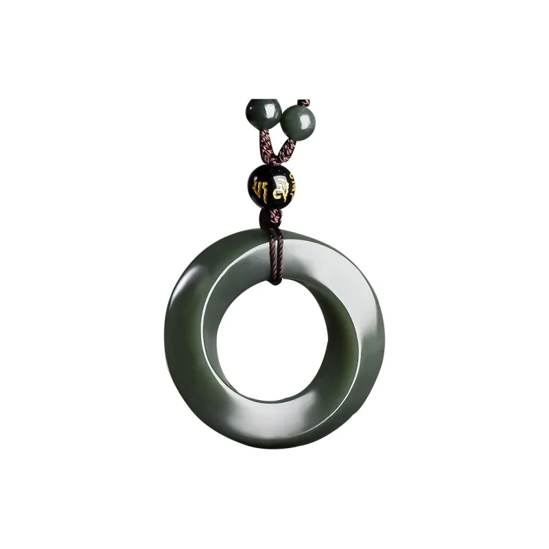 KUNYUYAO Hetian Jade Pendants Green Jade Unisex-0