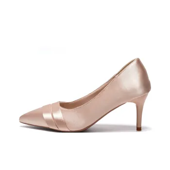 Be Good Slim Heel High Heels Women's Champagne