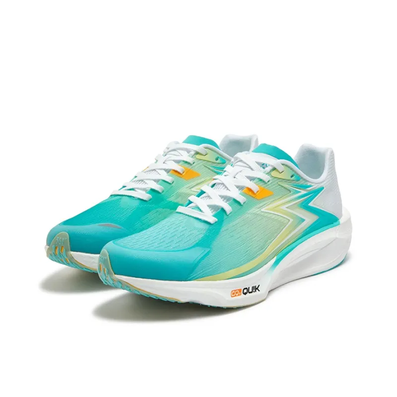 361° Speed Team 2 Running Shoes Unisex Low Top Living Water Blue/Light Green-2