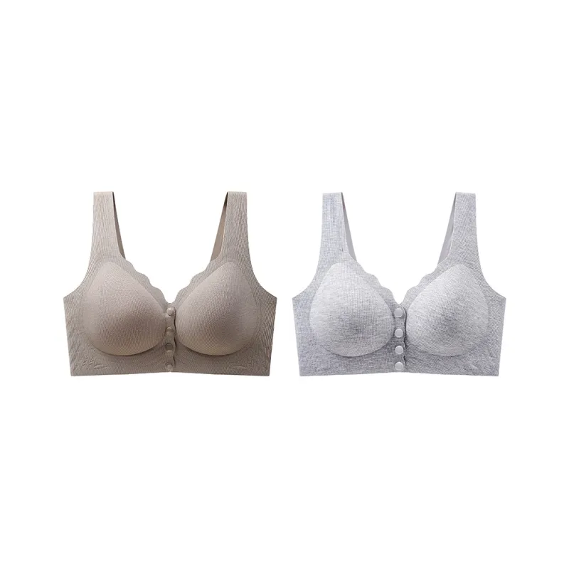 2323 Bra Women's 2 Pack Tea Gray-19