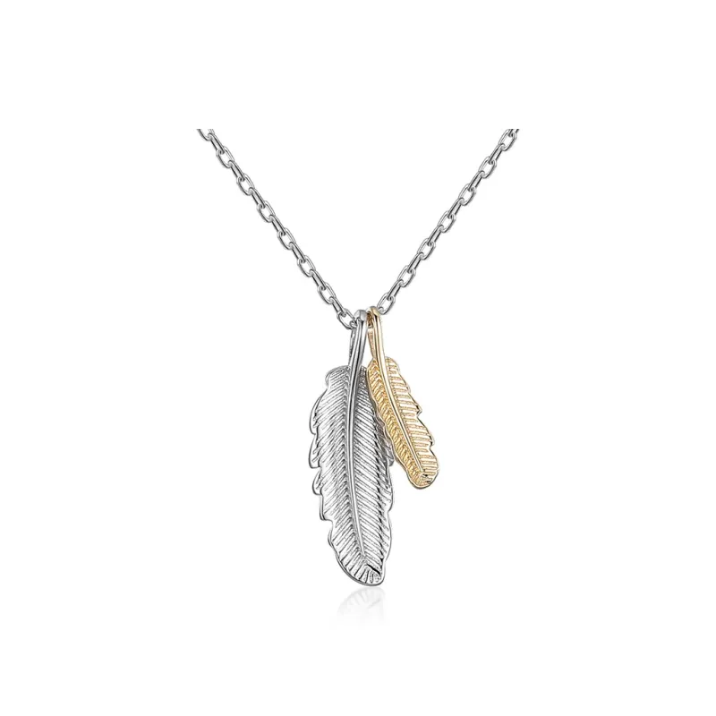 CENTURY&KINDLE S925 Silver Necklaces Women's-0
