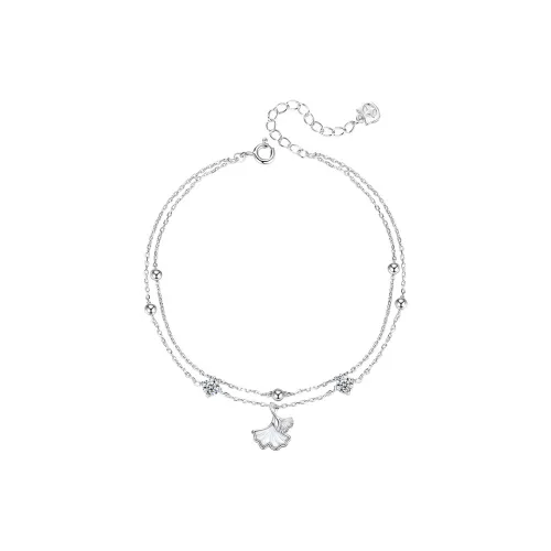 Fu Ru Ji 925 Sterling Silver Anklets Women's