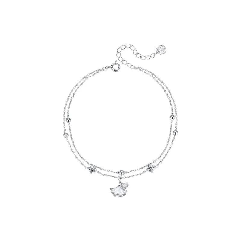 Fu Ru Ji 925 Sterling Silver Anklets Women's-0