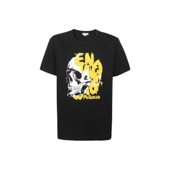 Alexander McQueen FW22 T Shirt Men's Black
