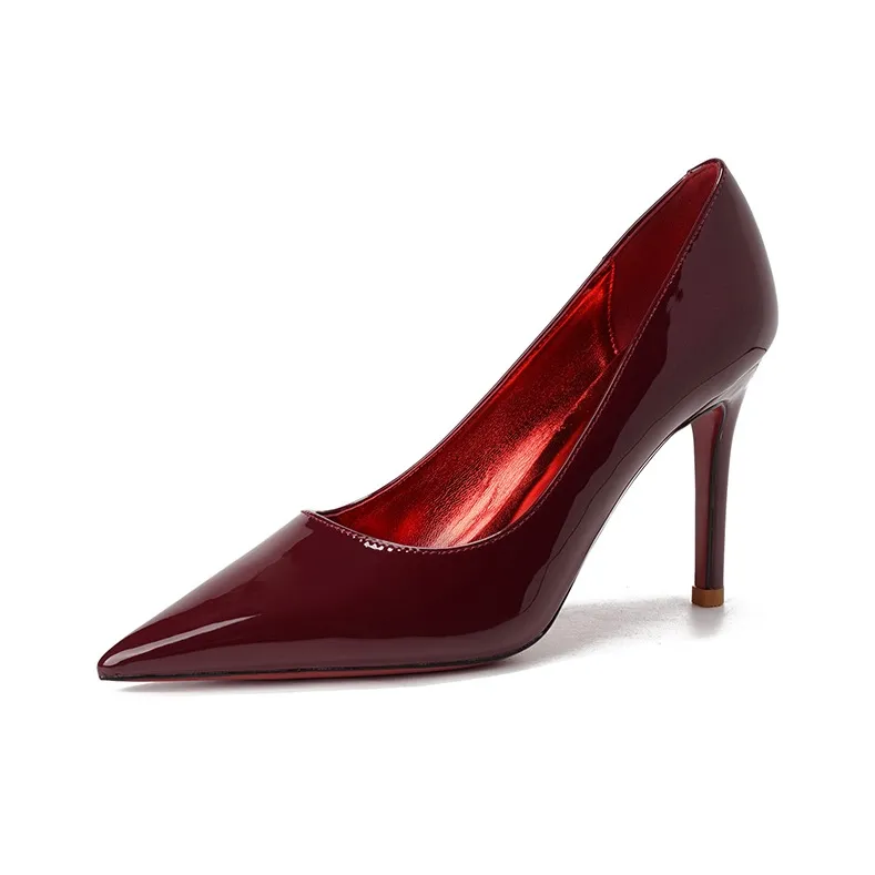 Zubumei Slim Heel High Heels Women's-15