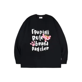 FPA AIXINFENHONGBAO Long-Sleeved T-Shirt Unisex Black