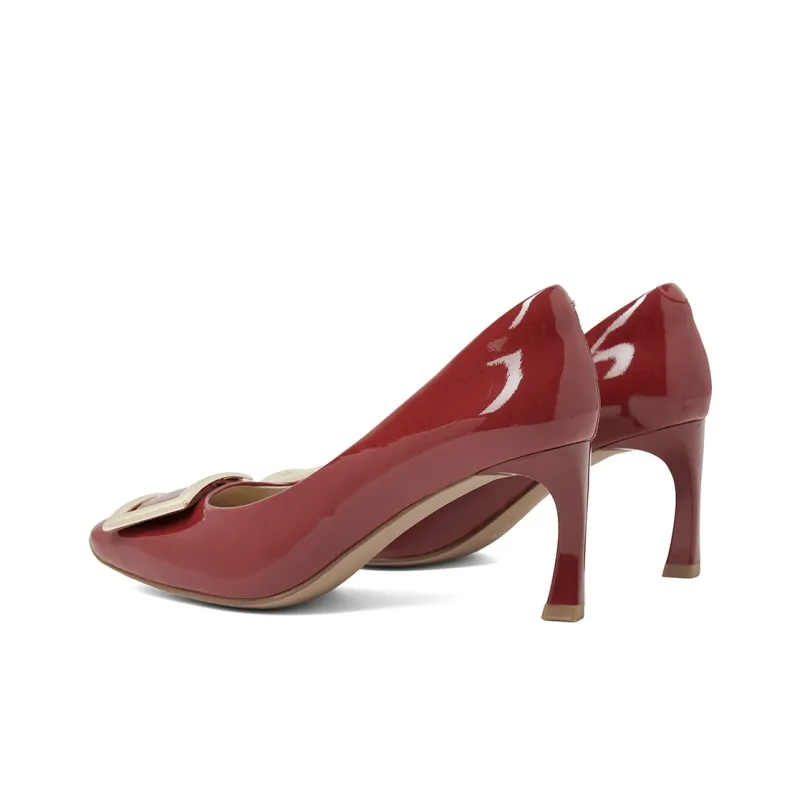 PT'SON Slim Heel High Heels 7cm Women's-1