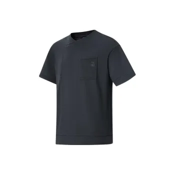 LiNing T Shirt Men's Charcoal Black