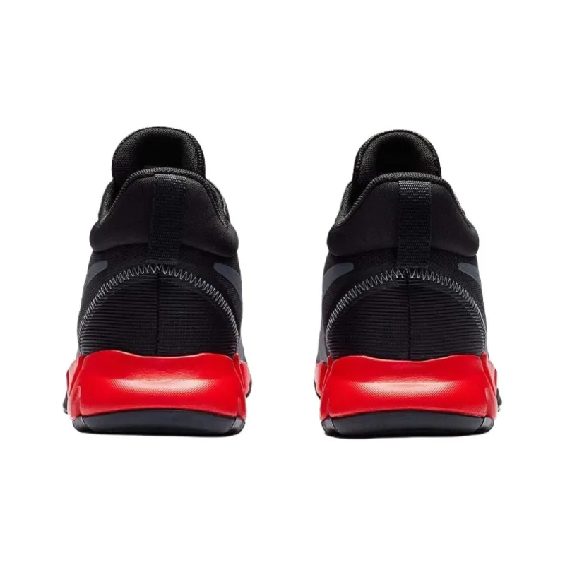Reebok Zig Encore Anti Slip Wear Resistant Low Top Basketball Shoes Men's Black Red-4