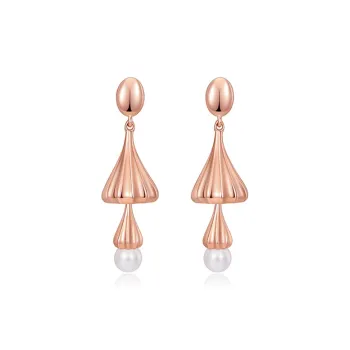 MCK 925 Silver Needles Earrings Women's