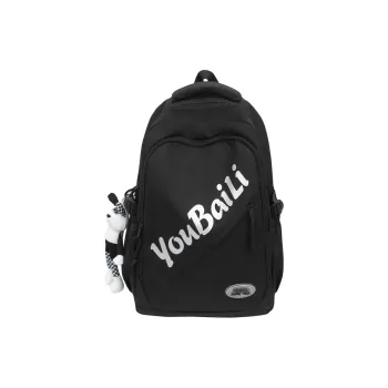 BRABOSTON Nylon Backpack Regular Unisex Black/Burgundy/Khaki/Coffee/Green/Navy Blue