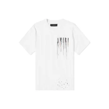 AMIRI Paint Drip Core Logo T Shirt