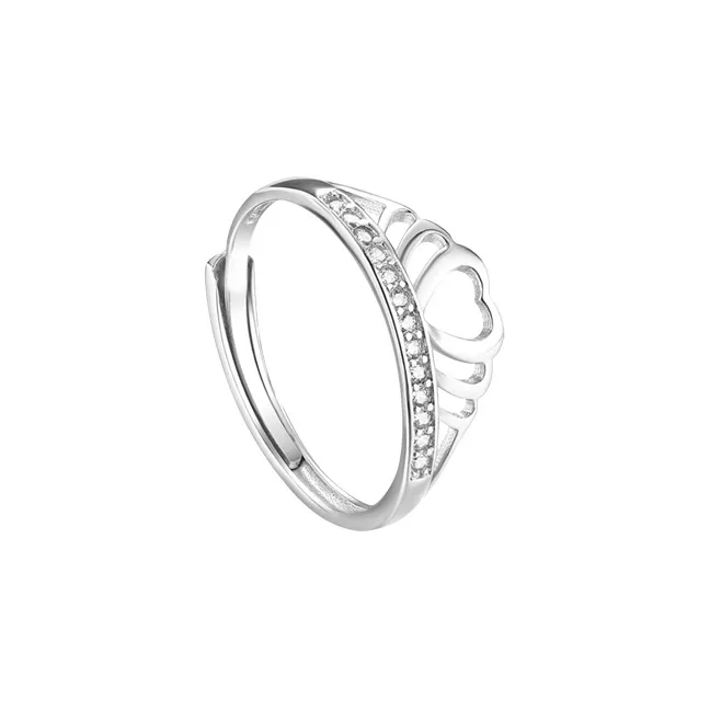 FBRUE 925 Sterling Silver Rings Unisex-0
