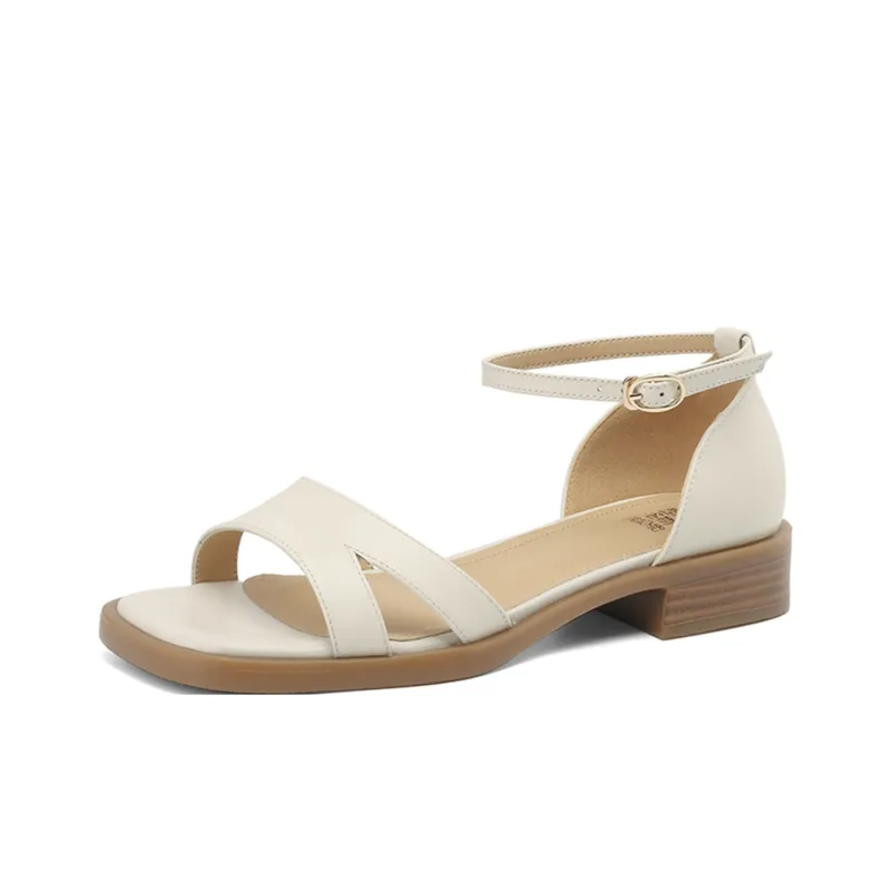 XICUNMINGWU One Strap Sandals 3cm Women's-0