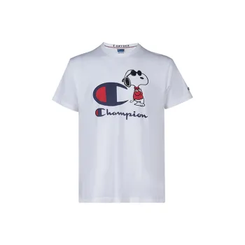Champion x Peanuts, T Shirt Men's White
