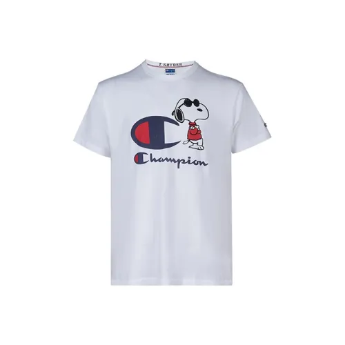 Champion x Peanuts, T Shirt Men's White