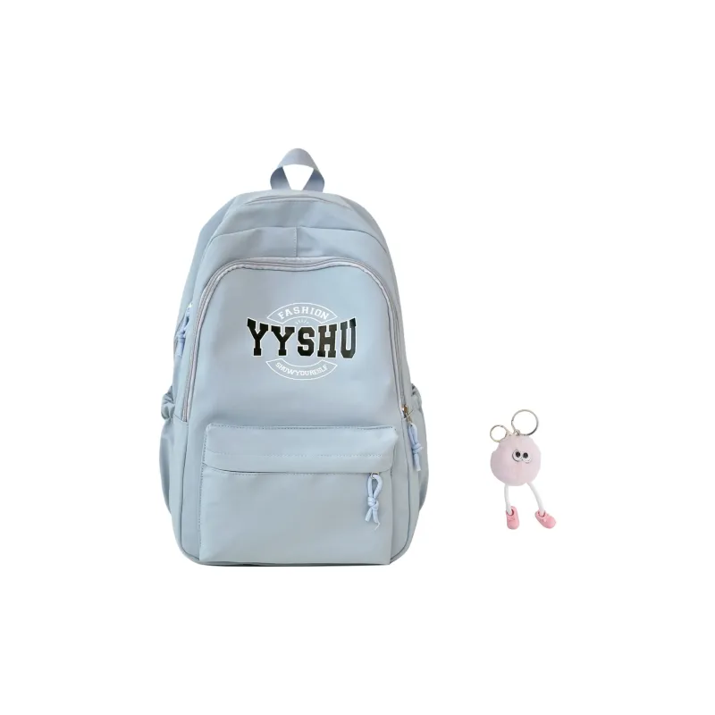 BRABOSTON Nylon Backpack Regular Unisex White/Black/Pink/Red/Blue-16