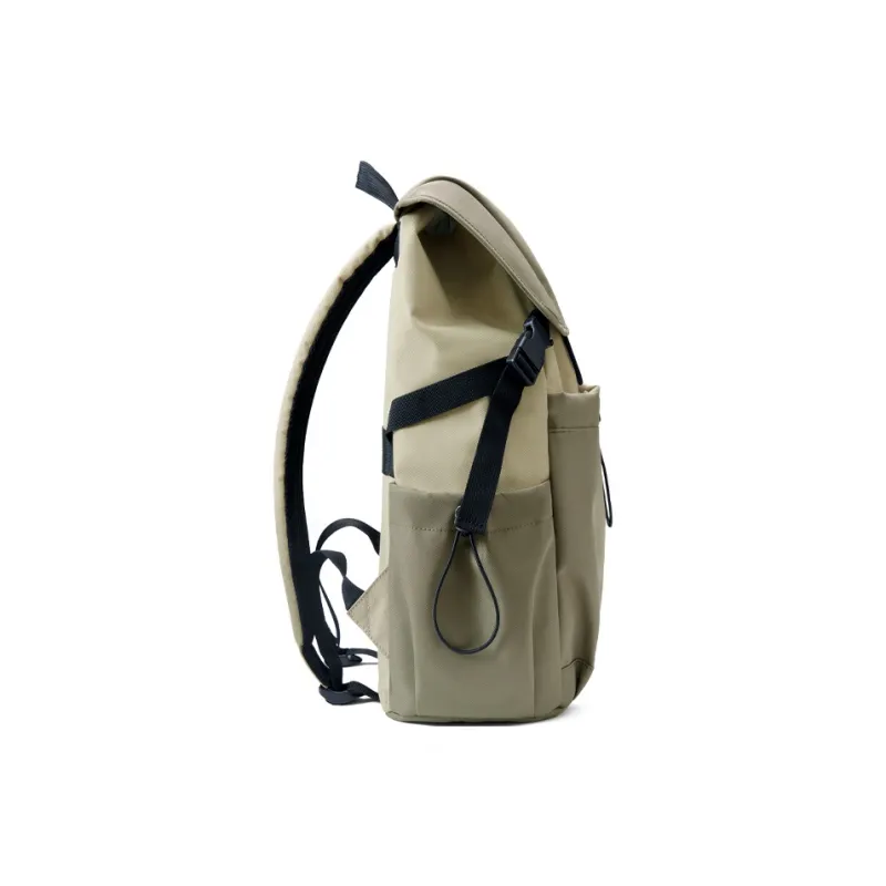 Jeep Fabric Backpack Laptop Bag Unisex Agate Black/Plantain Green/Desert Yellow-7