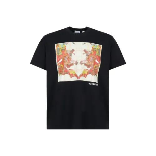 Burberry Varvey Map Oversized T Shirt