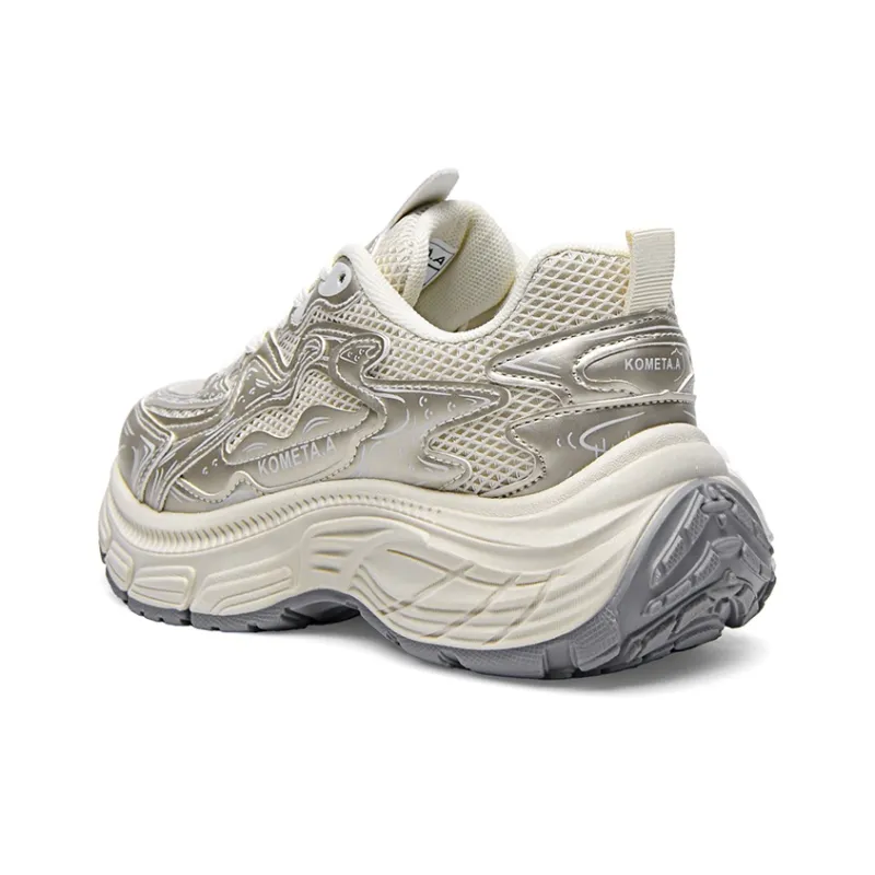 KOMETA.A Anti Slip And Wear Resistant Height Increasing Low Top Chunky Sneakers Unisex-4