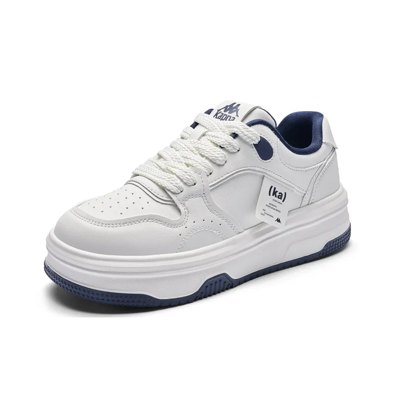 Kappa Back to Back Anti Slip Wear Resistant Low Top Skateboard Shoes Women's White-2