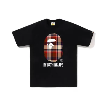 A BATHING APE Check By Bathing Ape Tee