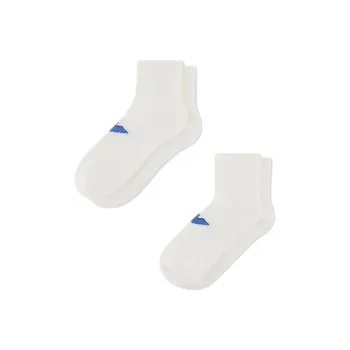 EMPORIO ARMANI SS25 Ankle Socks Men's 2 Pack White