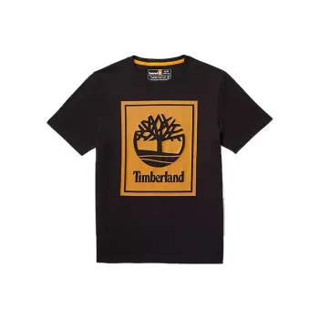 Timberland Set in Sleeve T Shirt Men's Black