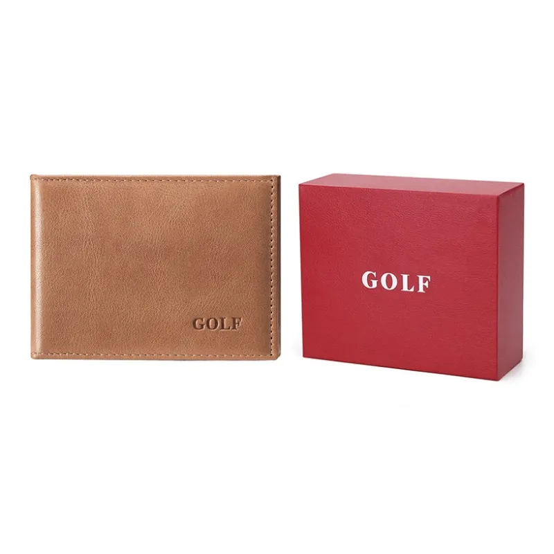 GOLF Cow Leather Bonded Synthetic Leather Card Holder Men's Multicolor-4