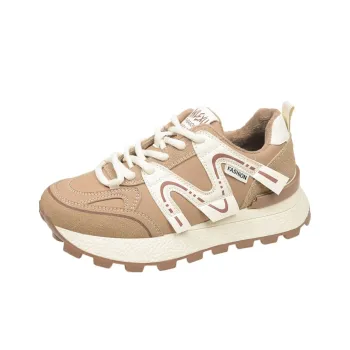 Nrillo Anti Slip Wear Resistant Breathable Height Increasing Low Top Casual Shoes Women's
