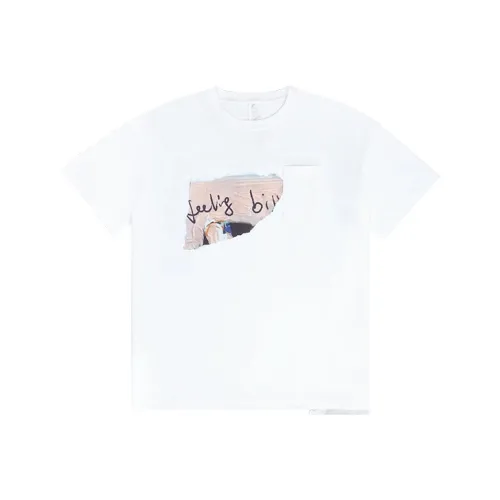 Organic Emotion Straight T Shirt Unisex White