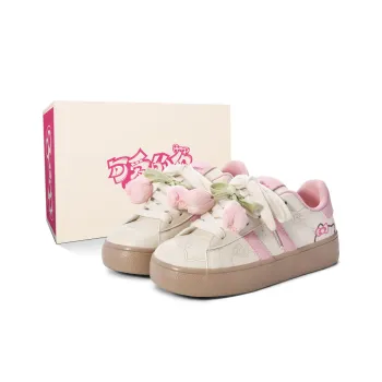 Lovely You Lightweight Wear Resistant And Slip Resistant Low Top Skateboard Shoes Women's