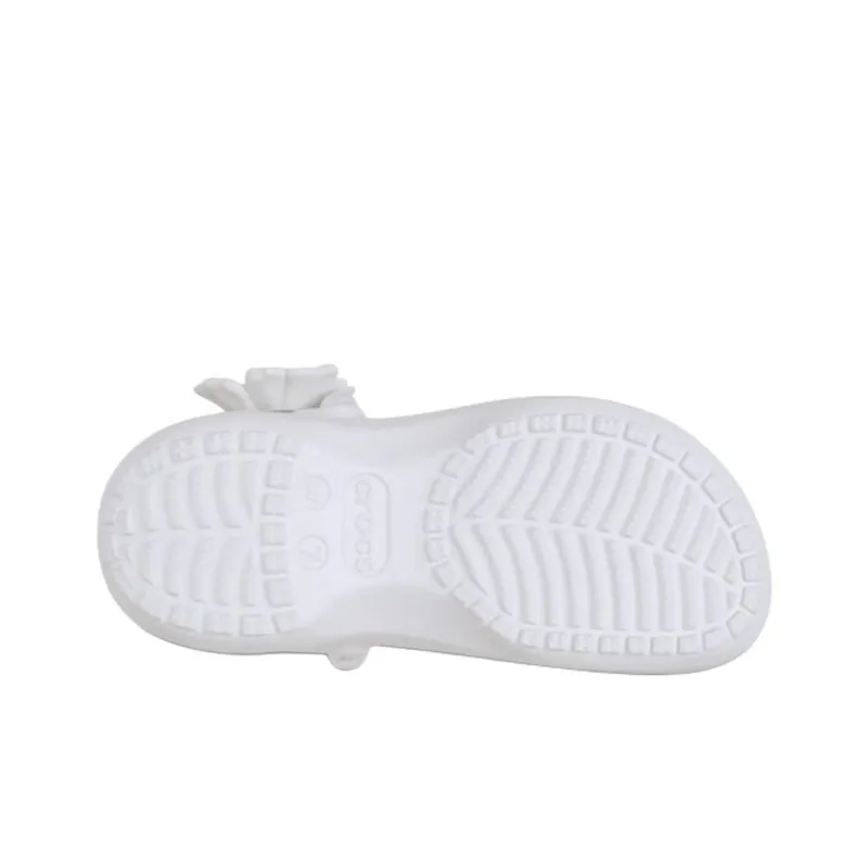 Crocs Classic Platform Bouquet Clog Clogs Women's White-6