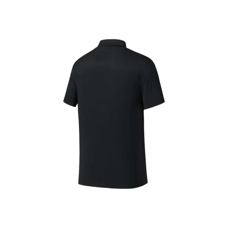 Anta Champion All Weather Series Polo Shirt Men's Basic Black-1