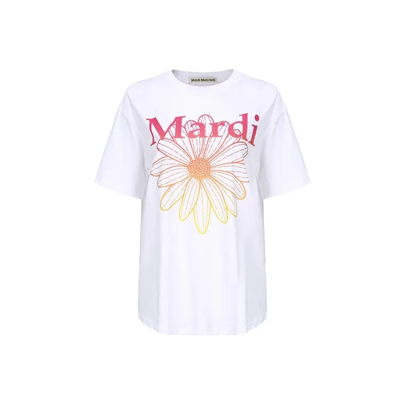 MARDI MERCREDI Logo print T shirt-0