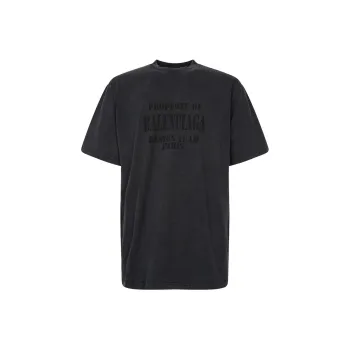 Balenciaga Property Large Fit Vintage T shirt