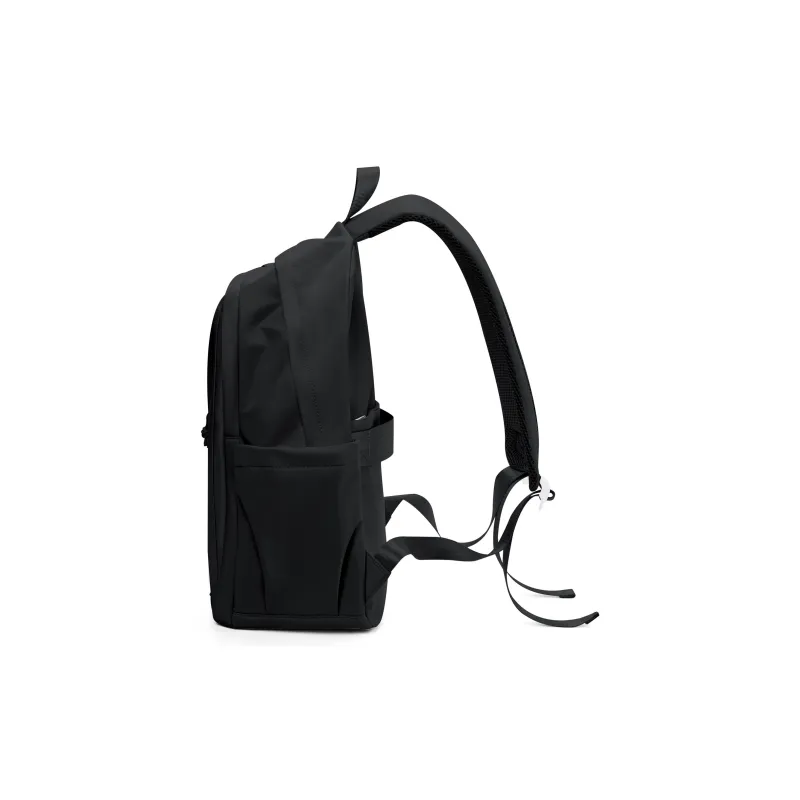 COOWOZ Nylon Backpack Regular Unisex Ecru/Red/Pink Purple/Black/Peacock Blue-25