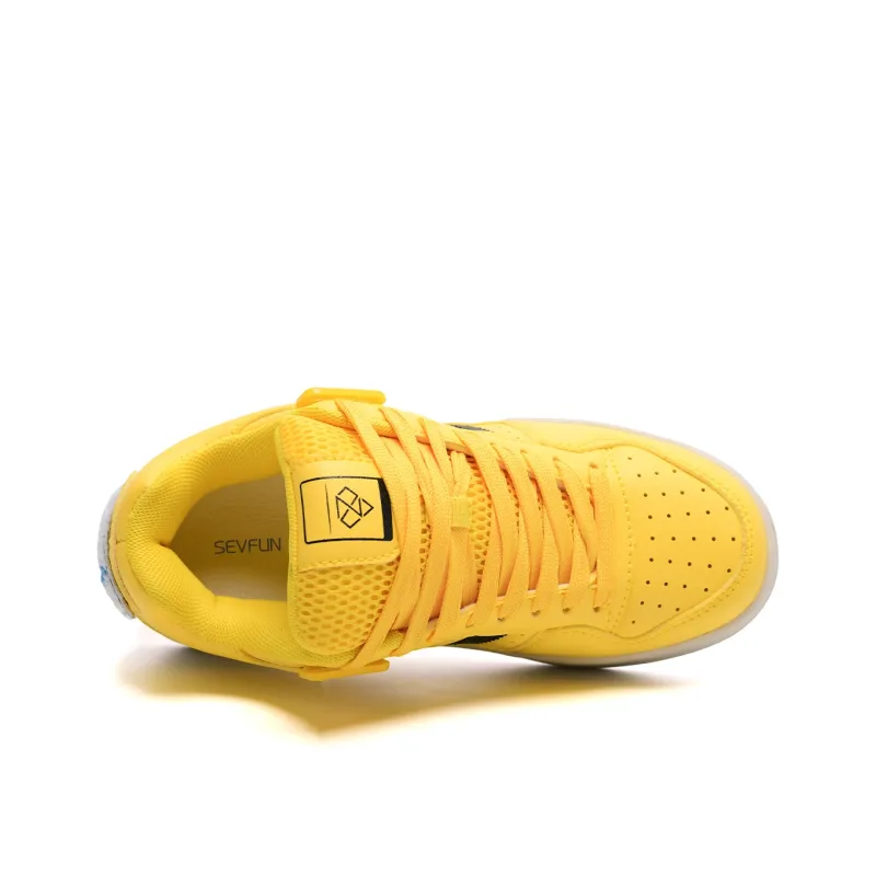 7 SEVFUN Lightweight And Breathable Low Top Skateboard Shoes Unisex-28