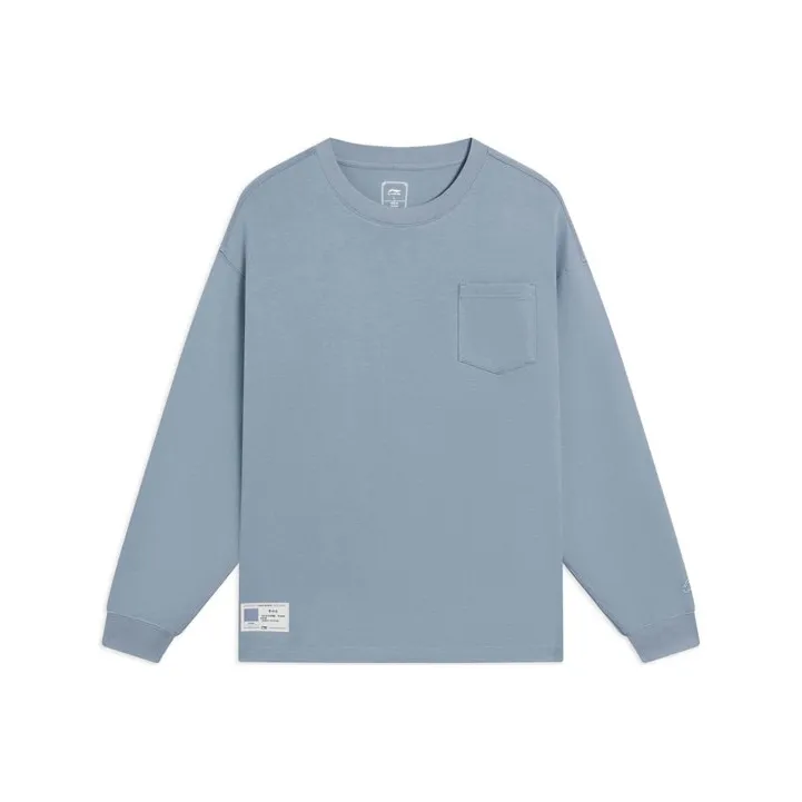 LiNing Sports Trend Series T-Shirt Men's Slate Gray-0
