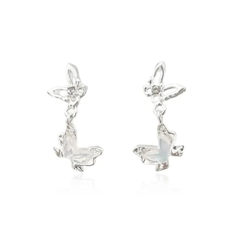 May10th S925 Silver Stud Earrings Women's-0