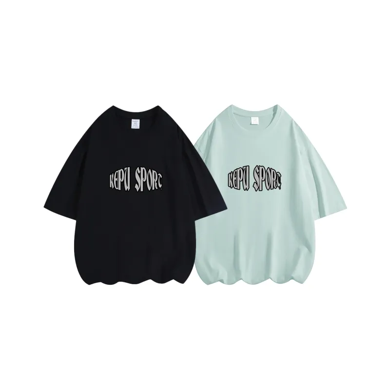 Kepu T Shirt Unisex 2 Pack White+White-12