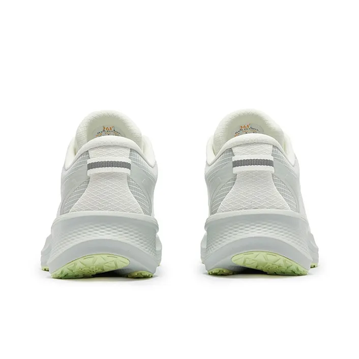 361° Feng Yi Anti Slip Wear Resistant Low Top Casual Running Shoes Men's White Green-3