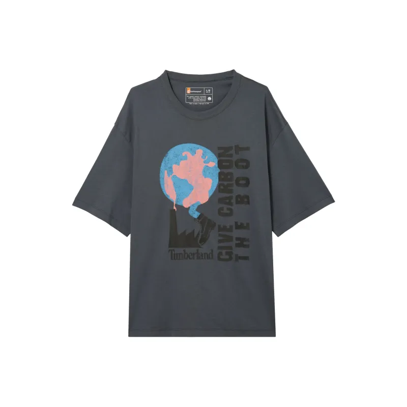 Timberland T Shirt Unisex Rock Cyan-0