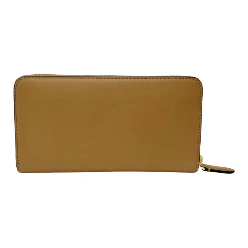 Ralph Lauren Leather Wallet Women's Beige Brown-2