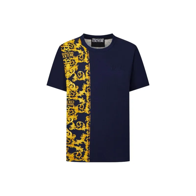 VERSACE JEANS COUTURE SS22 T Shirt Men's Blue-0