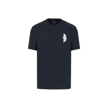 ARMANI EXCHANGE T Shirts Men Navy Blue